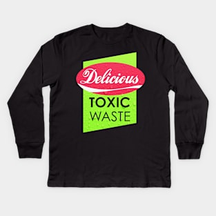 Delicious Toxic Waste Kids Long Sleeve T-Shirt